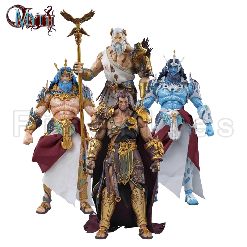 

Shinfu Toys 1/12 Berserker Studios Action Figure Myth Gods Zeus Hades Poseidon Anime Model For Gift Free Shipping