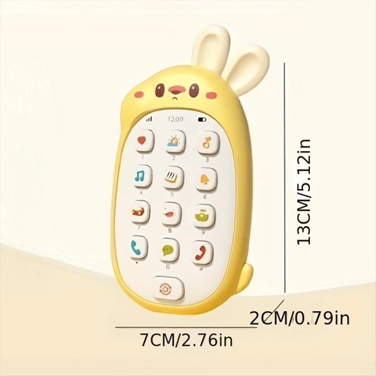 Cute Musical Learning Toy Phone For Children Engaging Educational Interactive Play Perfect Gift For Kids