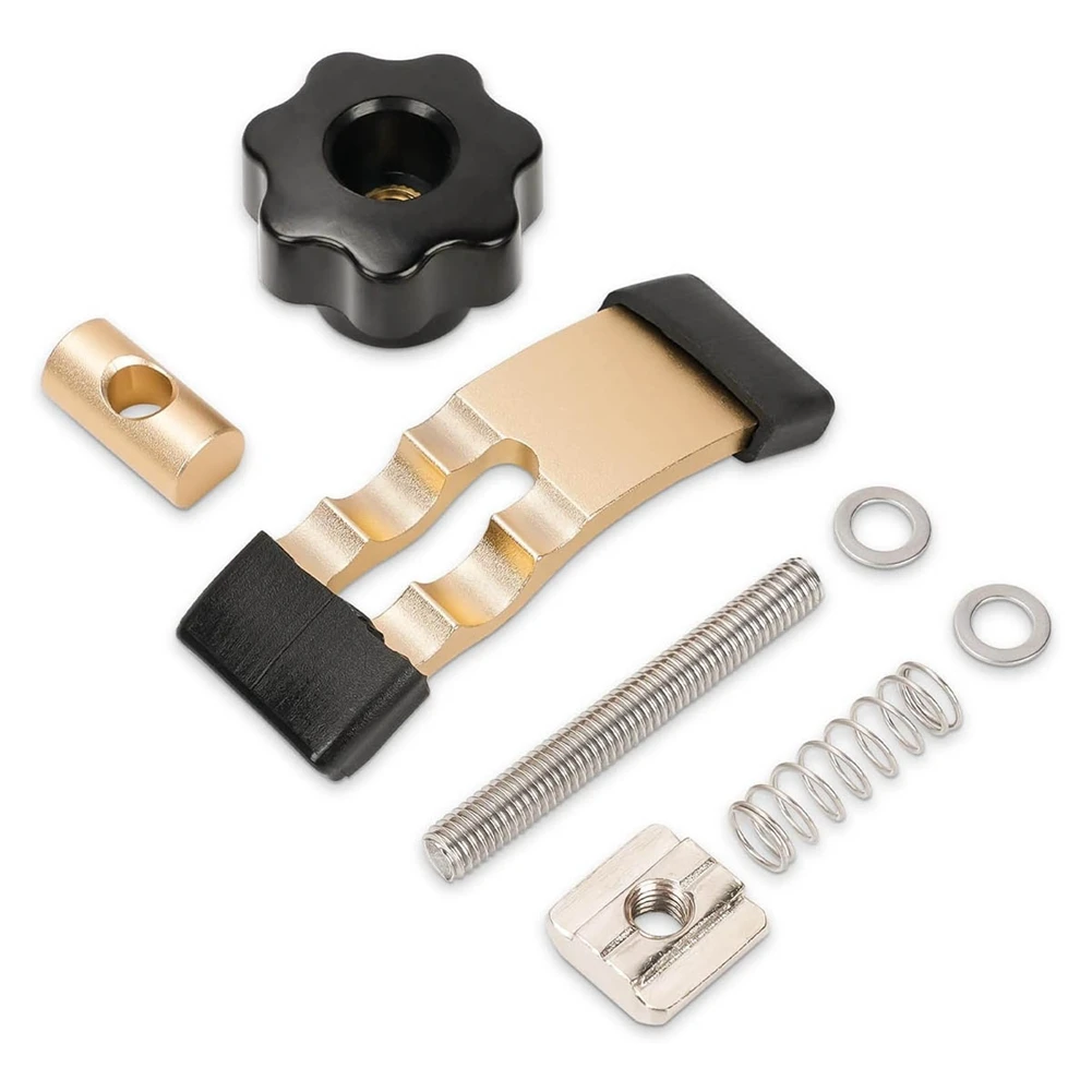 2PCS Mini Hold Down Clamp Kit, CNC Router Clamp for Woodworking and Metalworking, with 3018 CNC Router Machine 2
