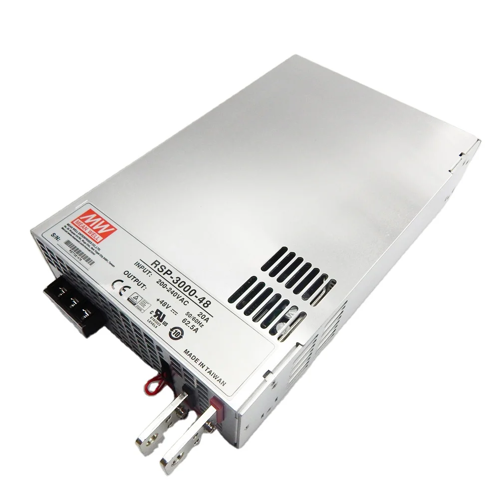 

RSP-3000-48 3000W Switching Mode Power Supply 48V Power Supply 3000W Meanwell