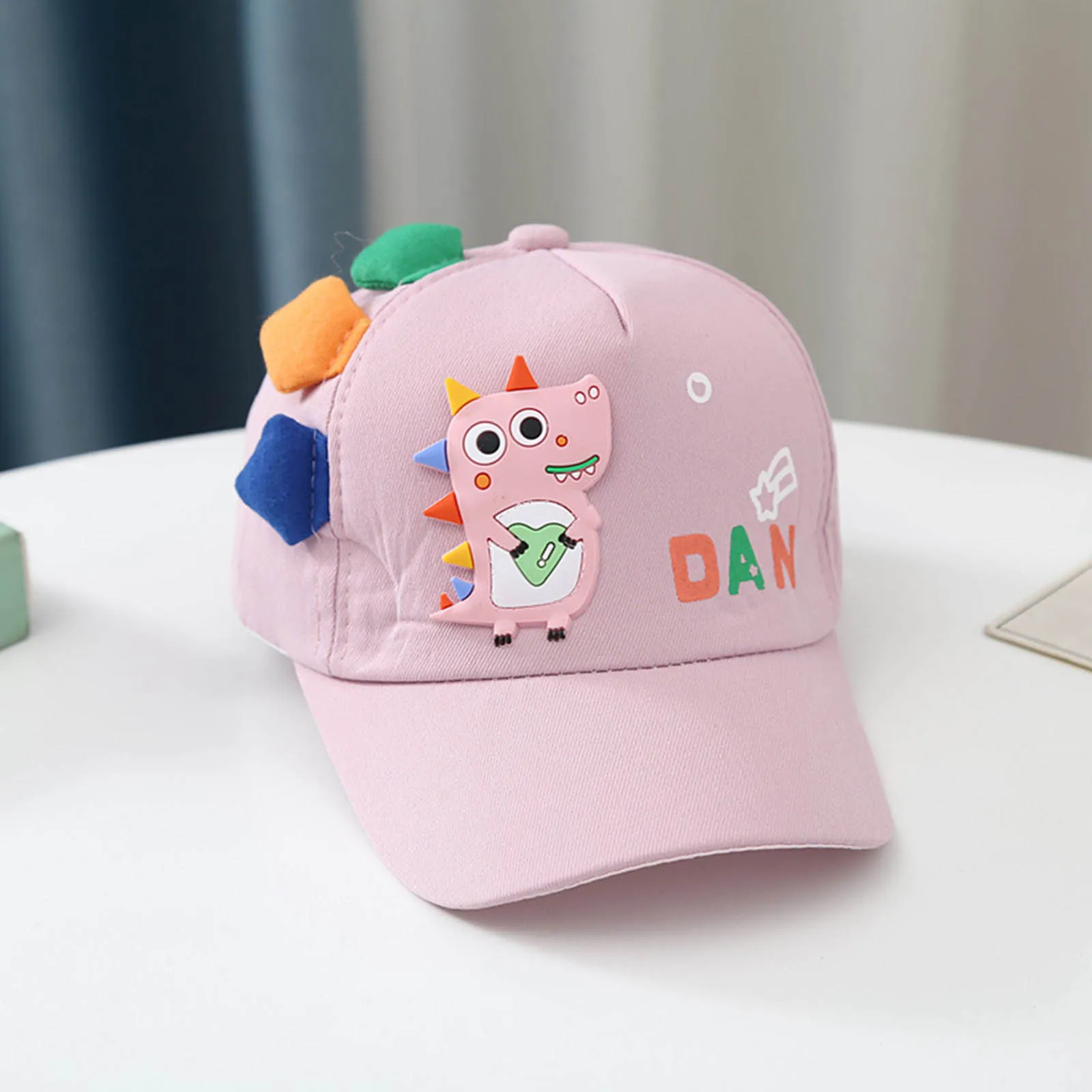 Girls Hat For Winter Children Toddler Hat Summer Boy Peaked Cap Girls Cartoon Dinosaur Baseball Cap Casual Gorros Para Beb&eacute;