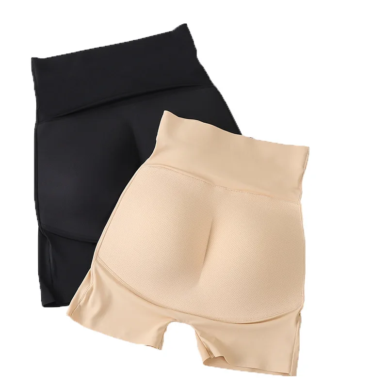 High waist, abdomen and buttock lifting pants, ice silk beautiful buttock pants, traceless body shaping pants, fake buttocks, fl