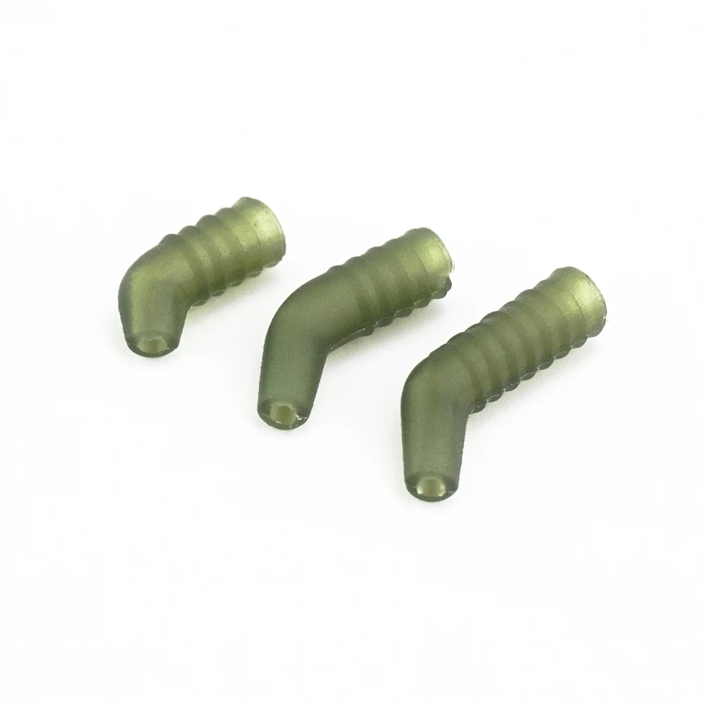 20pcs Carp Fishing Accessories Anti Tangle Sleeves Rubber Fish Hook Sleeves Aligner Fishing Terminal Tackle AH208 fishing accessories