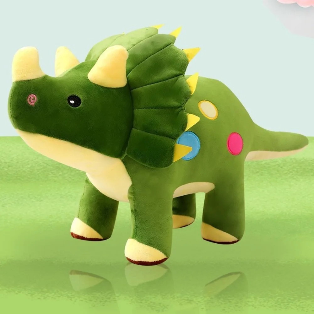 Creative 40/60CM Triceratops Plush Toy Cute Big Dinosaur Plush Toys Gifts Soft Stuffed Animals Dolls for Kids Girls Boys