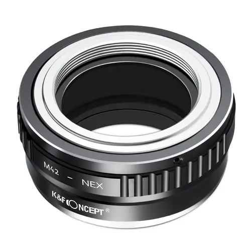K&F Concept for M42 Lenses to Sony E Camera Mount Lens Adapter Compatible with Sony E A5000 A6000 A6400 a7S II a7R II a7R III - Image 2