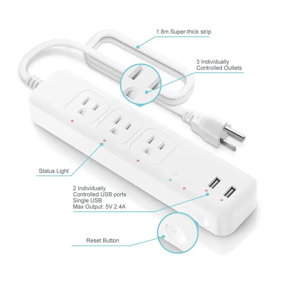 Фото Умная розетка с таймером и поддержкой Wi-Fi №3