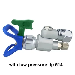 CleanShot Shut-Off Valve Swivel Joint Extension Anti-spitting 287030 for Airless Sprayer Gro TN WR Spray Gun with 517 Tips
