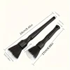 1pc S/L Car Interior Detail Brush - Soft Bristle Cleaning Tool for Motorcycle & Car Dashboard Dust Removal 5