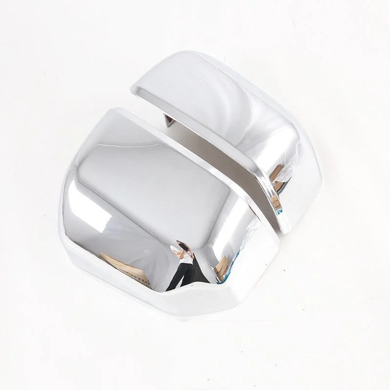 

1 Pair ABS Silver Chrome Car Side Door Rearview Mirror Cover Cap For Ford F-150 Reverse Mirror Cover Protective Shell Patch