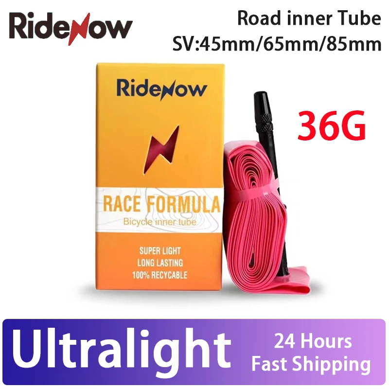 Camera D'Aria TPU Ultraleggera Per Bici Da Strada E MTB 700x18-32C – 36g, Valvola Francese 65mm, Antiforatura