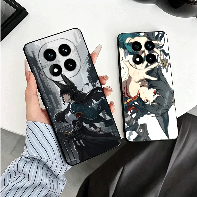 Zenless Zone Zero Hoshimi Miyabi Soft Black Phone Case Cover