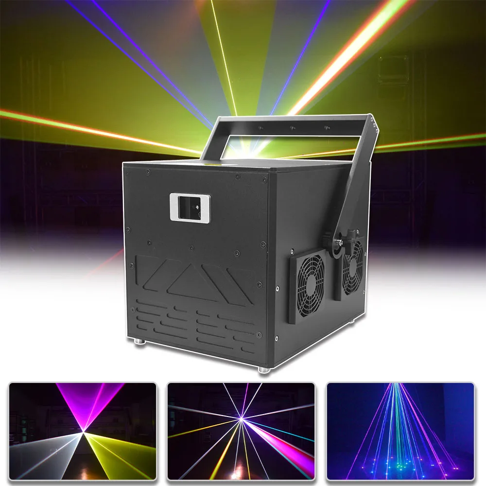 

Full Color 15W Animation Beam Scanner Laser Light Stage Projector ILDA DMX DJ Disco Bar Club Party Wedding Xmas Show Equipment