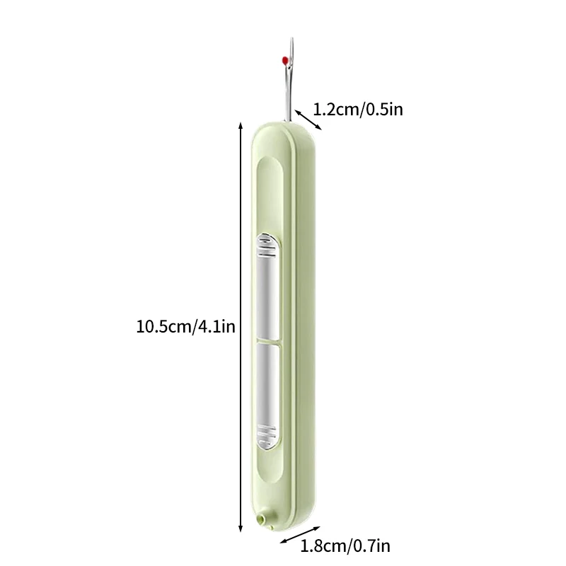 Dissolvant d'aiguilles à coudre 2 en 1, outil de couture manuel, fil de raccordement multifonctionnel, enfile-aiguille à point de croix, bricolage
