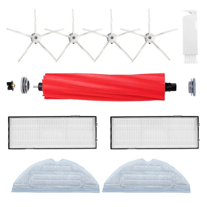 

Сменные аксессуары для Roborock S7 T7S T7 Plus, боковая щетка, коврик для мытья ткани, тряпки, роллер, основная щетка, нагревательный фильтр