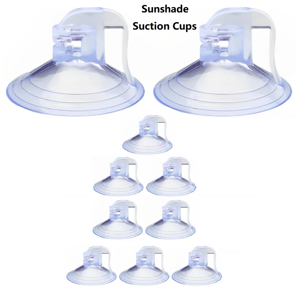 Suction Cups 38mm Car Glass Windshield Sunshade 10PCS