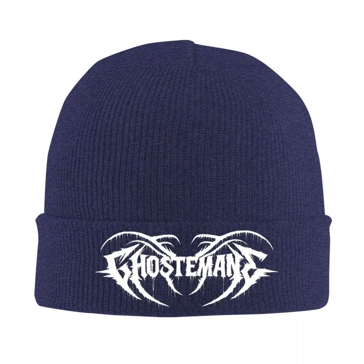 GC [x10] Twisted Black Beanie Custom Ghostemane Beanie display picture 1