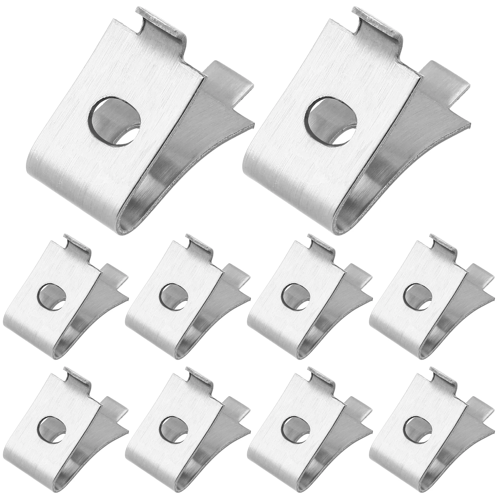 10 Pcs Shelf Bracket Clip Cabinet Clips Pegs Shelving Glass Mounting Heavy Duty Brackets
