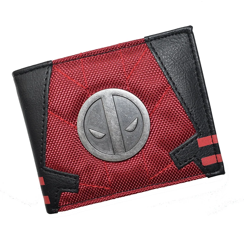 Portafoglio Marvel Di Fumetti Di Design In Metallo Di Alta Qualità Marvel Hero Deadpool Punisher Thor Borsa In Pelle Pu Con Tasca Portamonete Con Cern