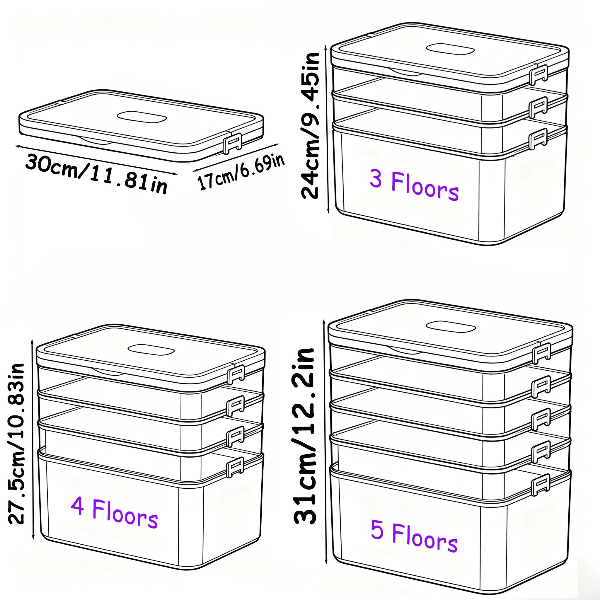 Large-Capacity Multi-Layer Medicine Organizer 6