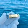 Luxury Gas Lighter Bright Sound Brushed Smoking Gadgets Metal Brass Best Choice Gift Dupont  for Men Smoker Collection 6
