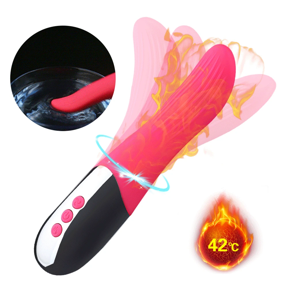 Realistic Tongue Vibrator For G-spot And Clitoral Stimulation_voghion.com