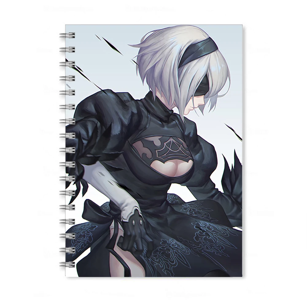 Скетчбук; блокнот; для рисования; аниме; тетрадь; Nier: Automata; 2B; альбом;