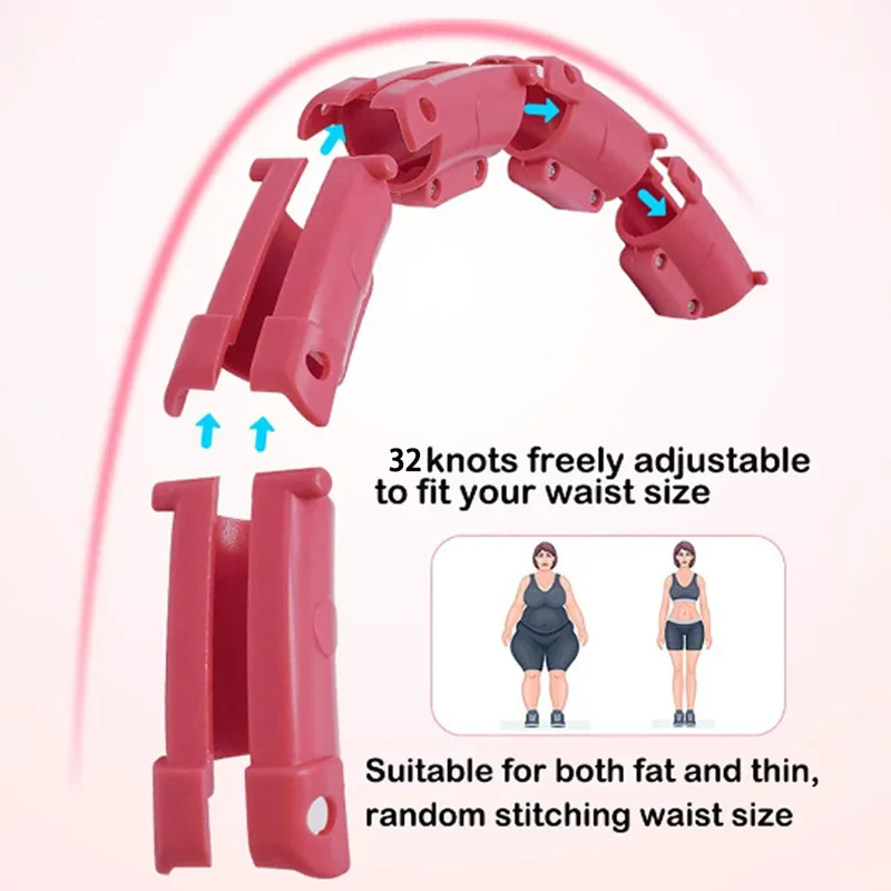 Intelligent Exercise Hoop Weight Loss Slimming Fat Burning Fitness Equipment Special Detachable Massager