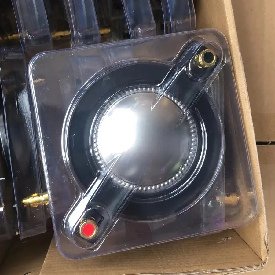 44.4mm 티타늄 필름 플랫 와이어 사운드 필름 고주파 스피커 보이스 코일 코어 오디오 스피커 코일 액세서리 스피커