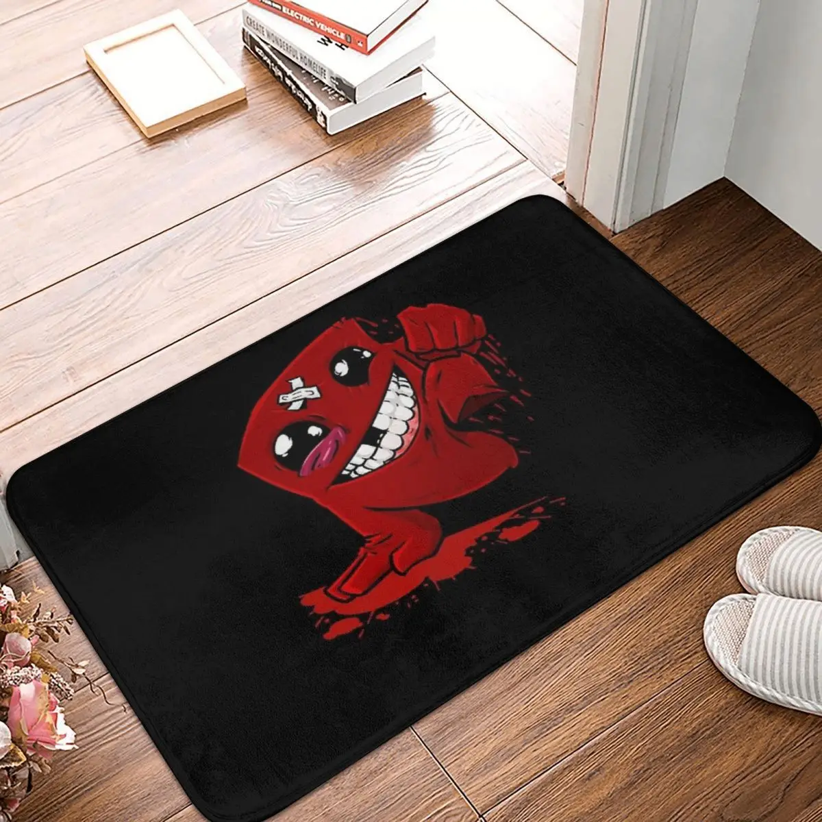 Happy Super Meat Boy Zerbino Antiscivolo Kitchen Matsuper Meat Boy Balcone Tappeto Tappeto Di Benvenuto Decorazioni Per La Casa