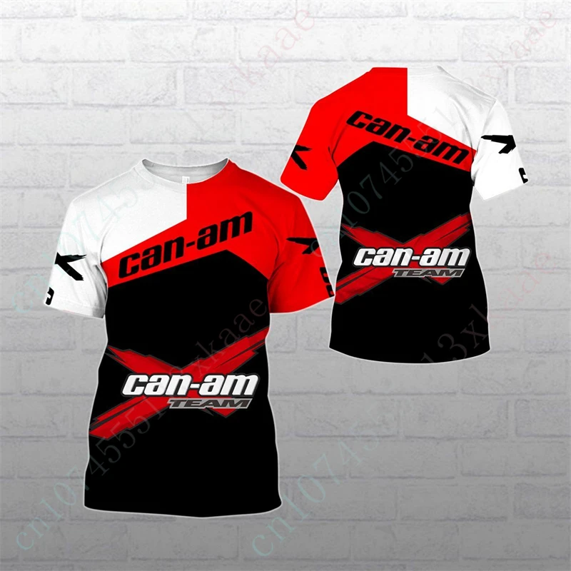 

Can-am Unisex Clothing Anime T-shirts Casual T Shirt For Men Women Quick Drying Short Sleeve Top Harajuku Oversized T-shirt