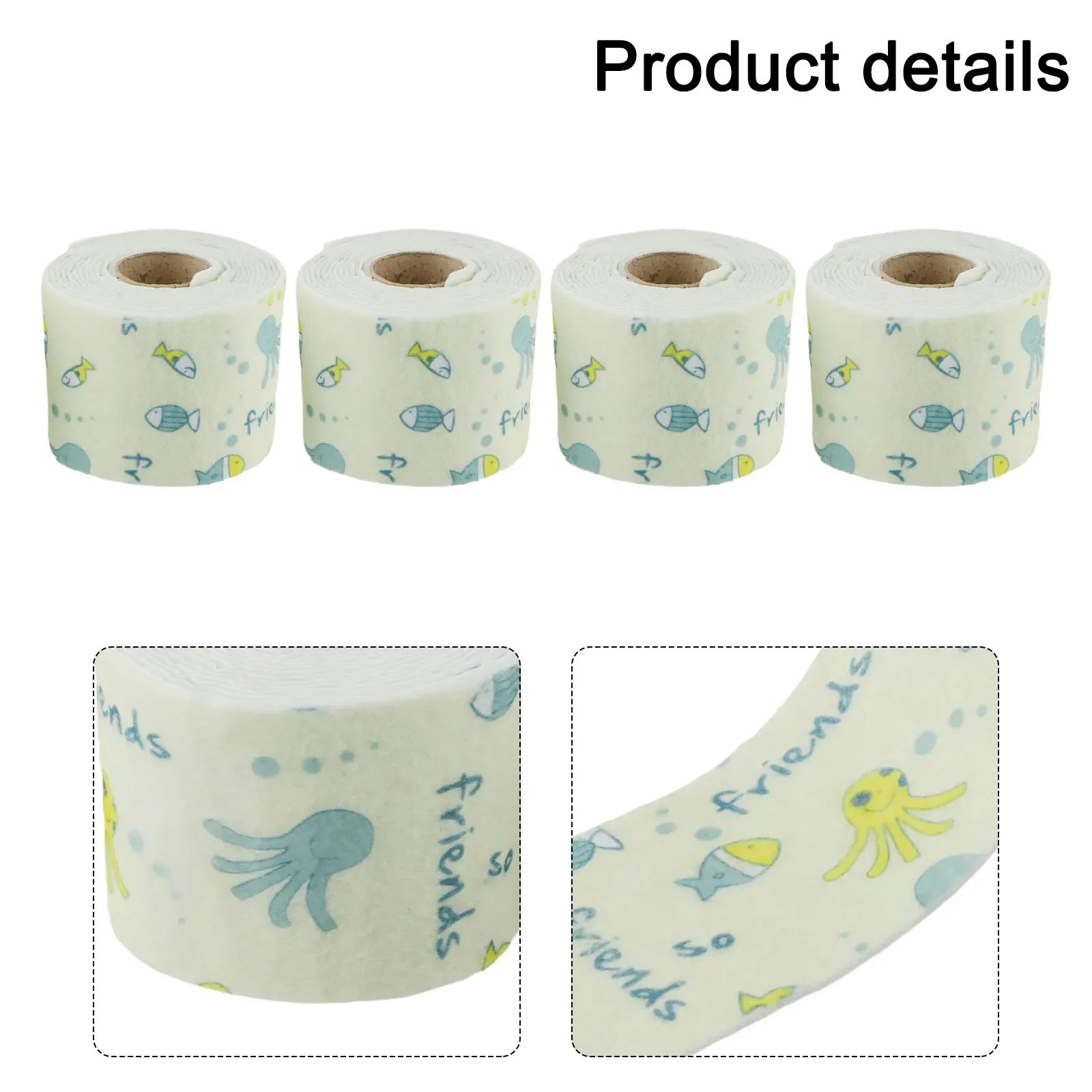 4roll 2.8M Water Absorbing Sticker Window Anti-condensation Strips Absorb Water Keep Dry Moisture Absorbers Tape For Kitchen