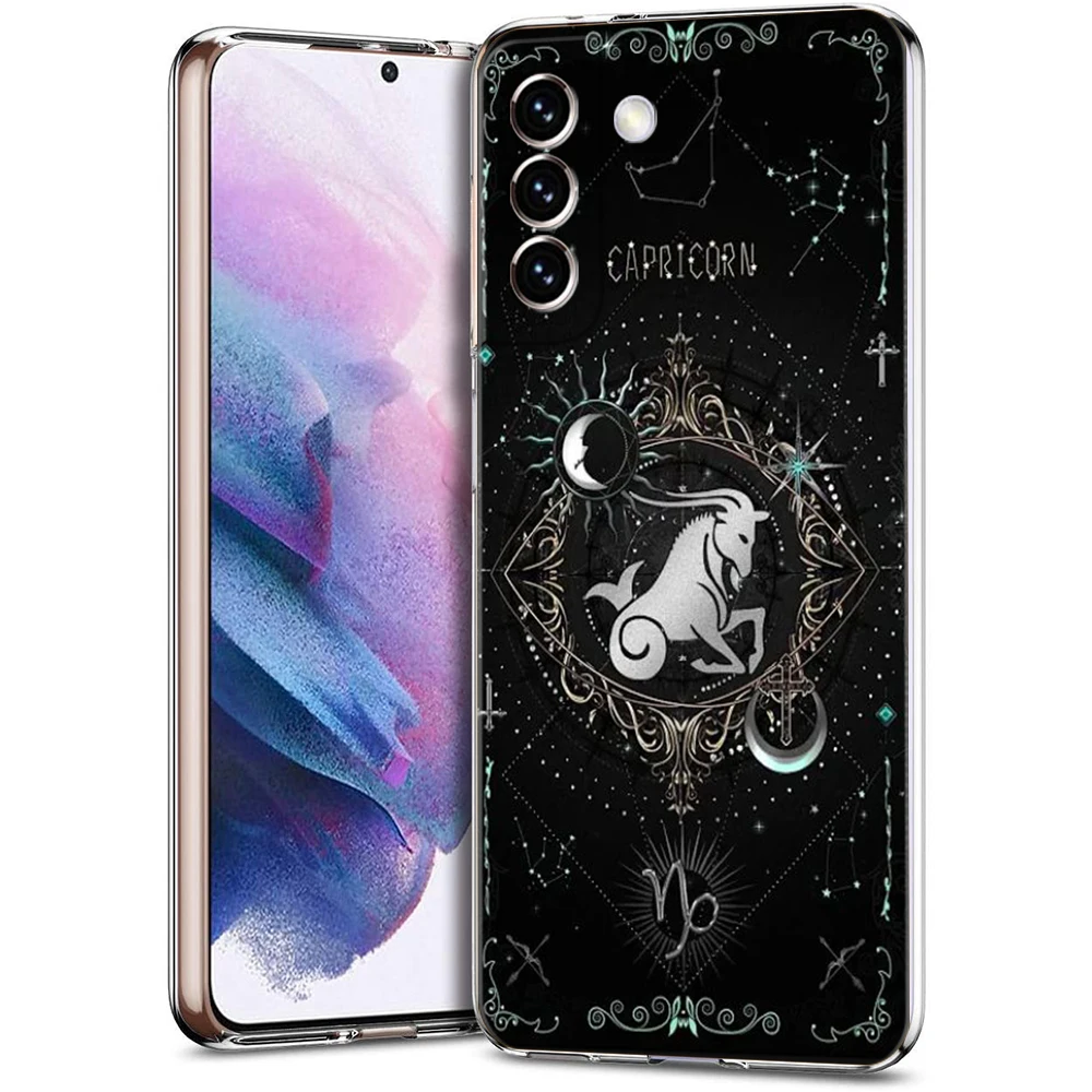 Konstellation Transparente Abdeckung für Samsung Galaxy S24 S23 S22 S20 S21 FE Ultra S24 S23 S10 S10E S9 Plus 5G Telefon Fall Capas Tasche – Detail 3