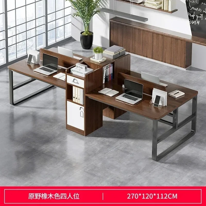 Scrivania per computer con spazio contenitivo - immagine 4