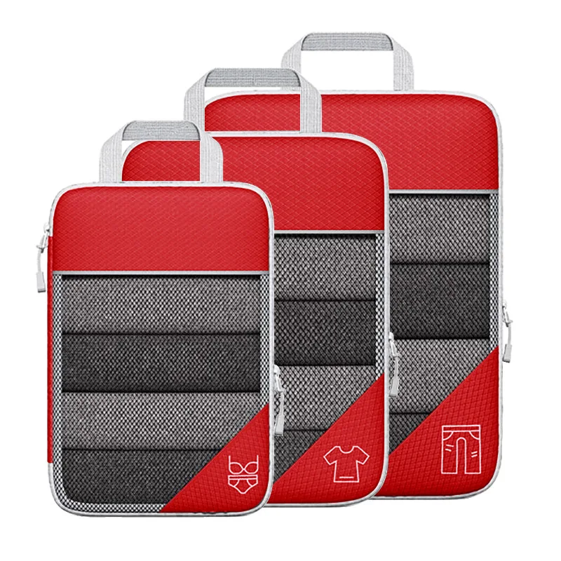 red 3 piece set