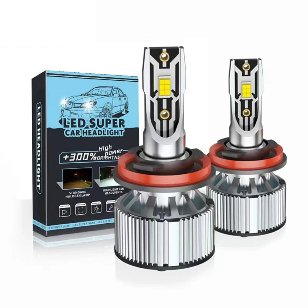 

2PCS S9 Led Car Headlight H7 LED H4 Bulb H8 H1 H3 H11 HB3 9005 HB4 9006 9007 880 881 H27 9004 9007 H13 Auto Lamps Fog Lights 12V