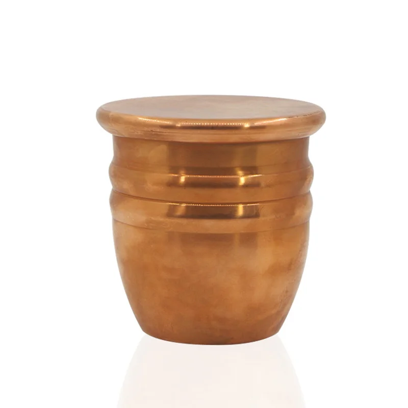 

Copper Sealing Cup Magic Tricks Cups And Balls Magic Routines Professional Magicians Props Close Up Stage Gimmicks Accessories