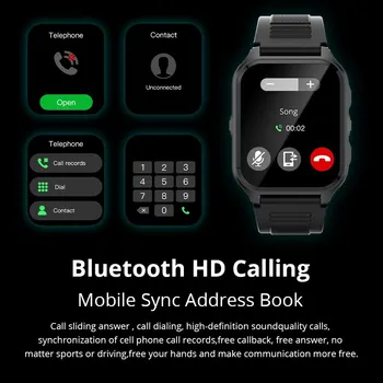 COLMI P73 1.9" Outdoor Military Smart Watch Men Bluetooth Call Smartwatch For Xiaomi Android IOS, IP68 Waterproof Fitness Watch 3