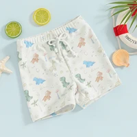 ma&baby 6M-4Y Newborn Infant Toddler Baby Boy Swimsuit Dinosaur Coconut tree Print Shorts Kid Swimwear Beachwear 3