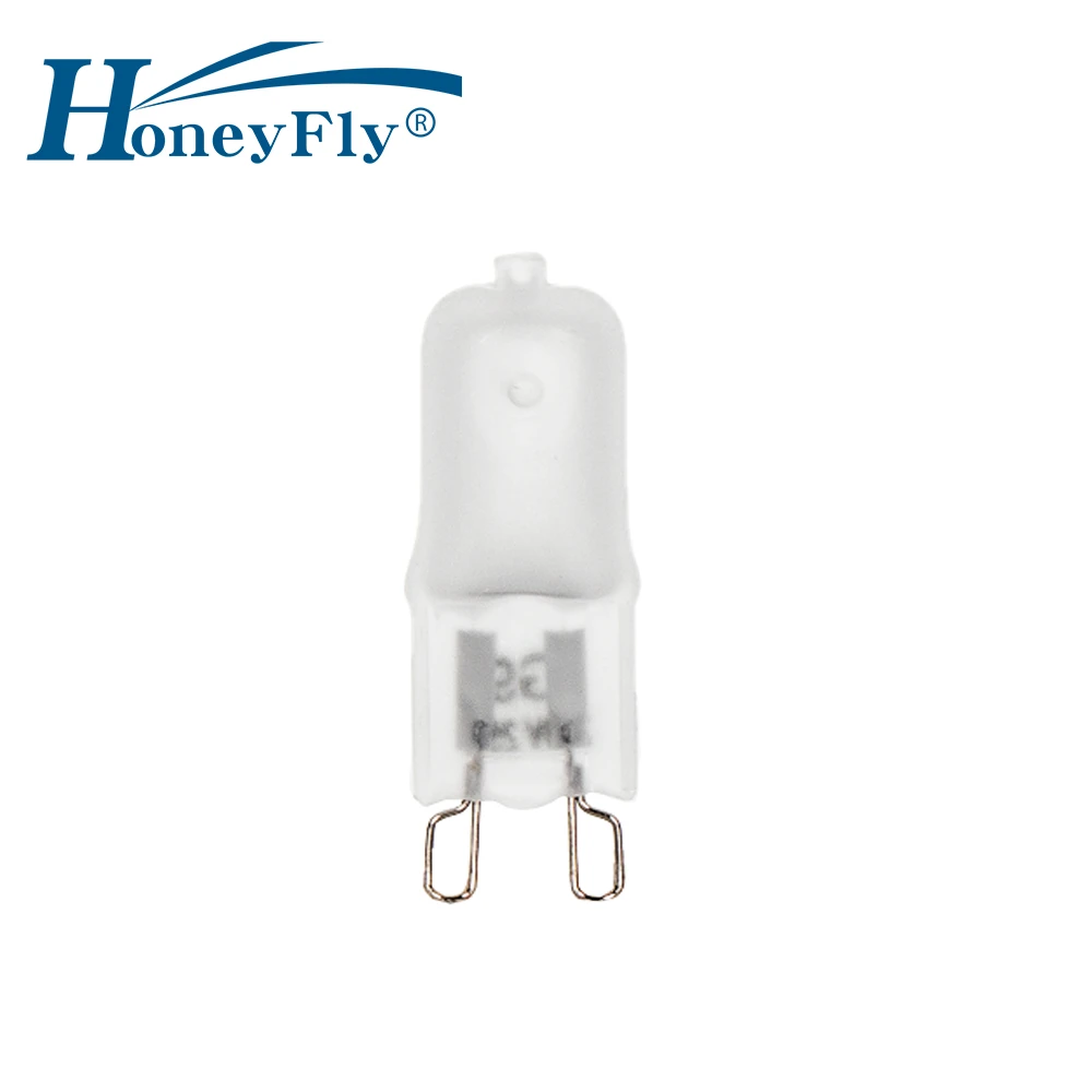 Bedrijf Het formulier Gehuurd Honeyfly 10pcs G9 Halogen Lamp 220v 25w 40w 100w Warmwhite Halogen Bulb  Frosted Crystal Light G9 Halojen Ampul Indoor Light - Metal Halide Lamps -  AliExpress