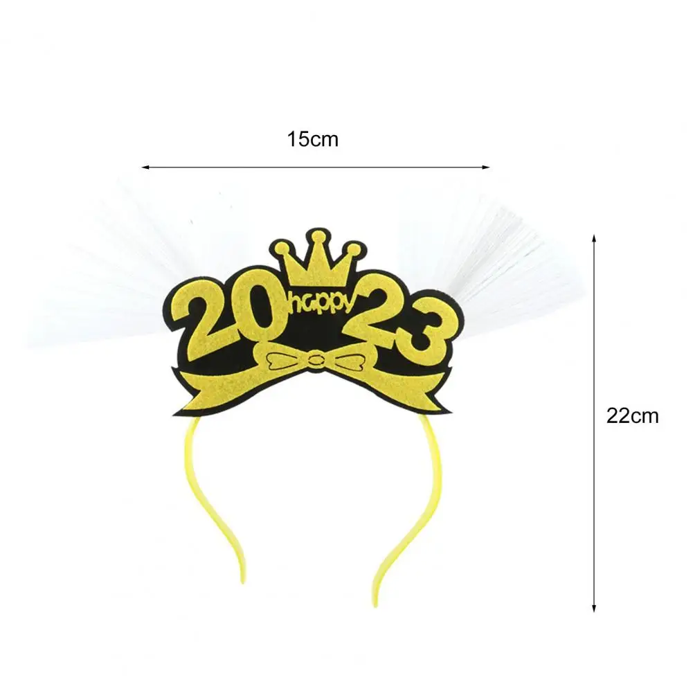 1pc Light Number Luminous Headband New Year's Eve Party Favors Gift Holiday Halloween Christmas Supplies Decorations