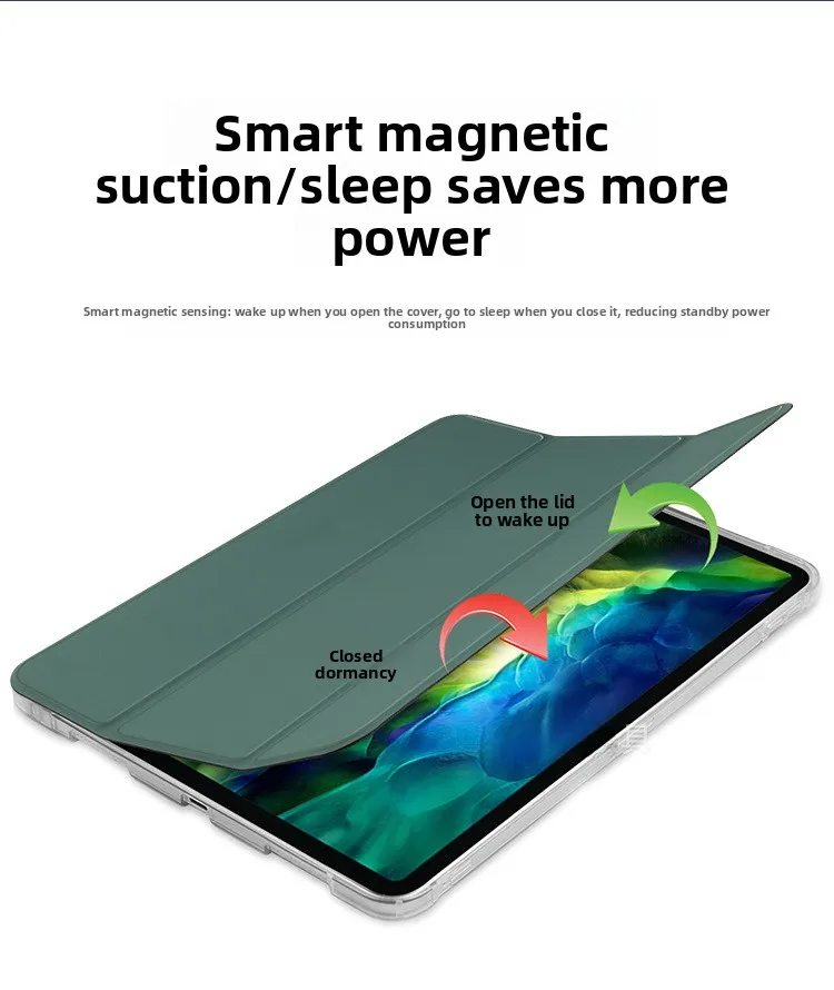 25 Für IPad 10.9 Schutzhülle 10.2 Airbag Anti-Drop-Hülle Tablet Air5 Stiftschlitz – Detail 5