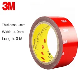 Premium VHB Strong Double - Sided Waterproof Adhesive Tape - Versatile Foam Tape for Car, Home, and Indoor Applications (Width 40mm)