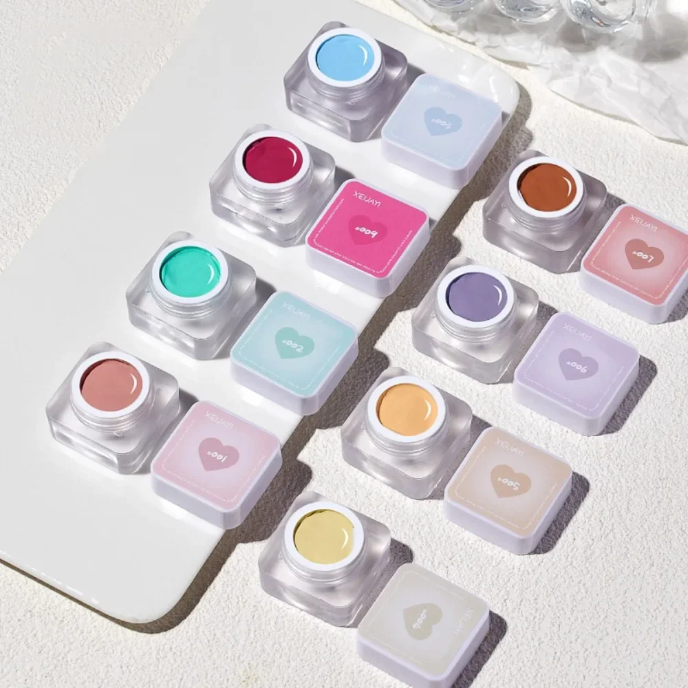 XEIJAYI Vibrant Gel Nail Polish Set - 20 Colors of Jelly Pigments