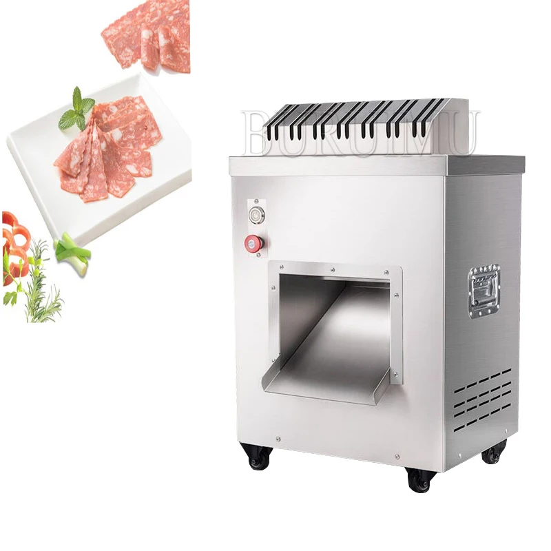 

Electric Meat Slicer Machine Automatic Meat Grinder Slicer shred Block Meat Slicing Machine