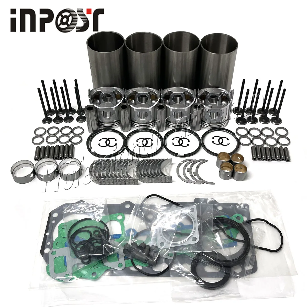 

4TNE84 S4D84E 16V Overhaul Rebuild Kit For Yanmar Komatsu Engine 4D84E