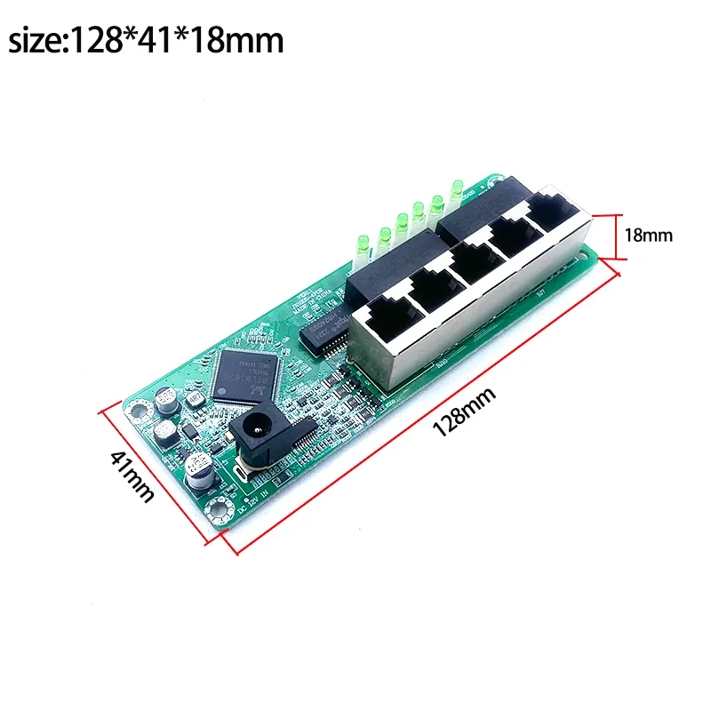 표준 프로토콜 802.3AF AT 48V POE OUT 48V POE 스위치, 1000 mbps POE 포트, 스위치 모듈