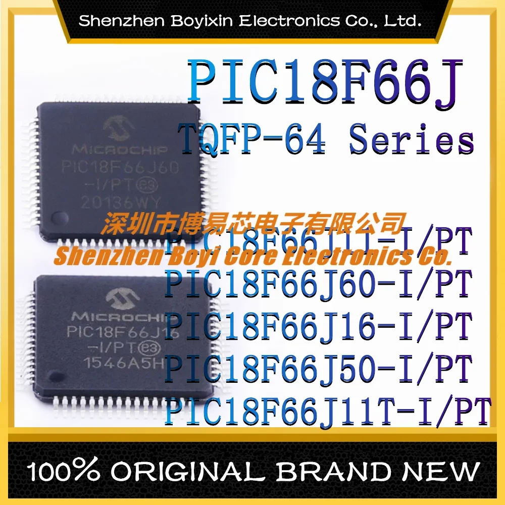 PIC18F66J11-I/PT PIC18F66J60-I PIC18F66J16-I PIC18F66J50-I PIC18F66J11T-I New Microcontroller IC Chip (MCU/MPU/SOC) TQFP-64 pic18f66j60 i pt pic18f66j60 i pic18f66j60 pic18f66j pic18f66 pic18f pic18 pic ic mcu chip tqfp 64