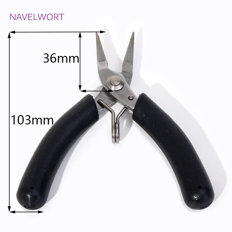 Jewelry Pliers Tools Needlework Wire Cutting Pliers Stainless Round Nose Pliers For DIY Handmade Beading Jewelry Making Tool