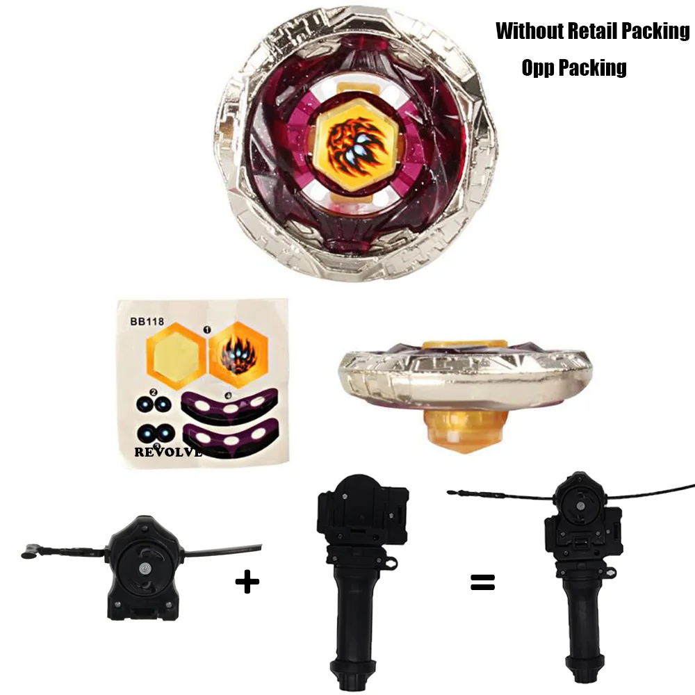 B-X TOUPIE BURST BEYBLADE 하모니 페가수스 Variares D:D BB114 그립 포함 + 블랙 풀 라인