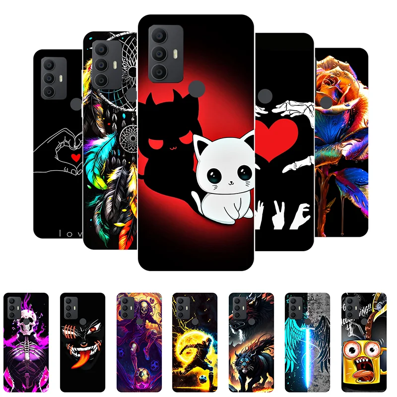 Funny Cute Silicone Soft Back Case Shockproof Bumper Cover